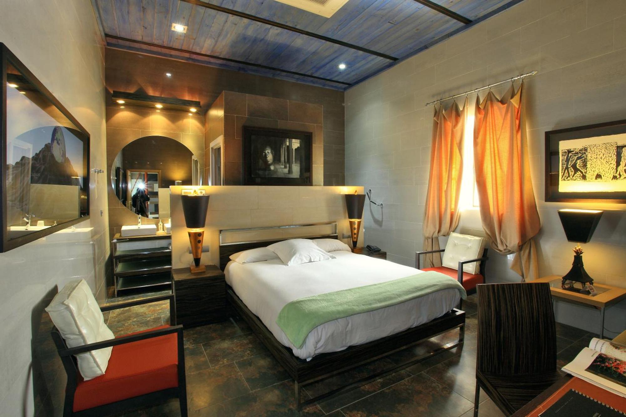 Hotel Boutique Palacio De La Serna Ballesteros De Calatrava Rum bild