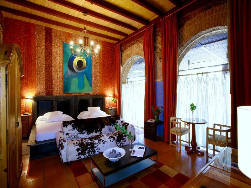 Hotel Boutique Palacio De La Serna Ballesteros De Calatrava Exteriör bild